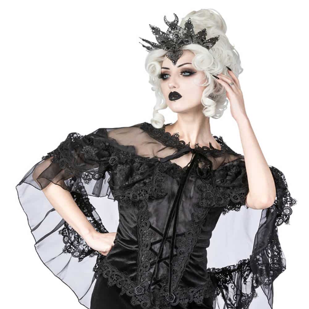 Sinister Mini Cape Pixie Lolita - Image 3