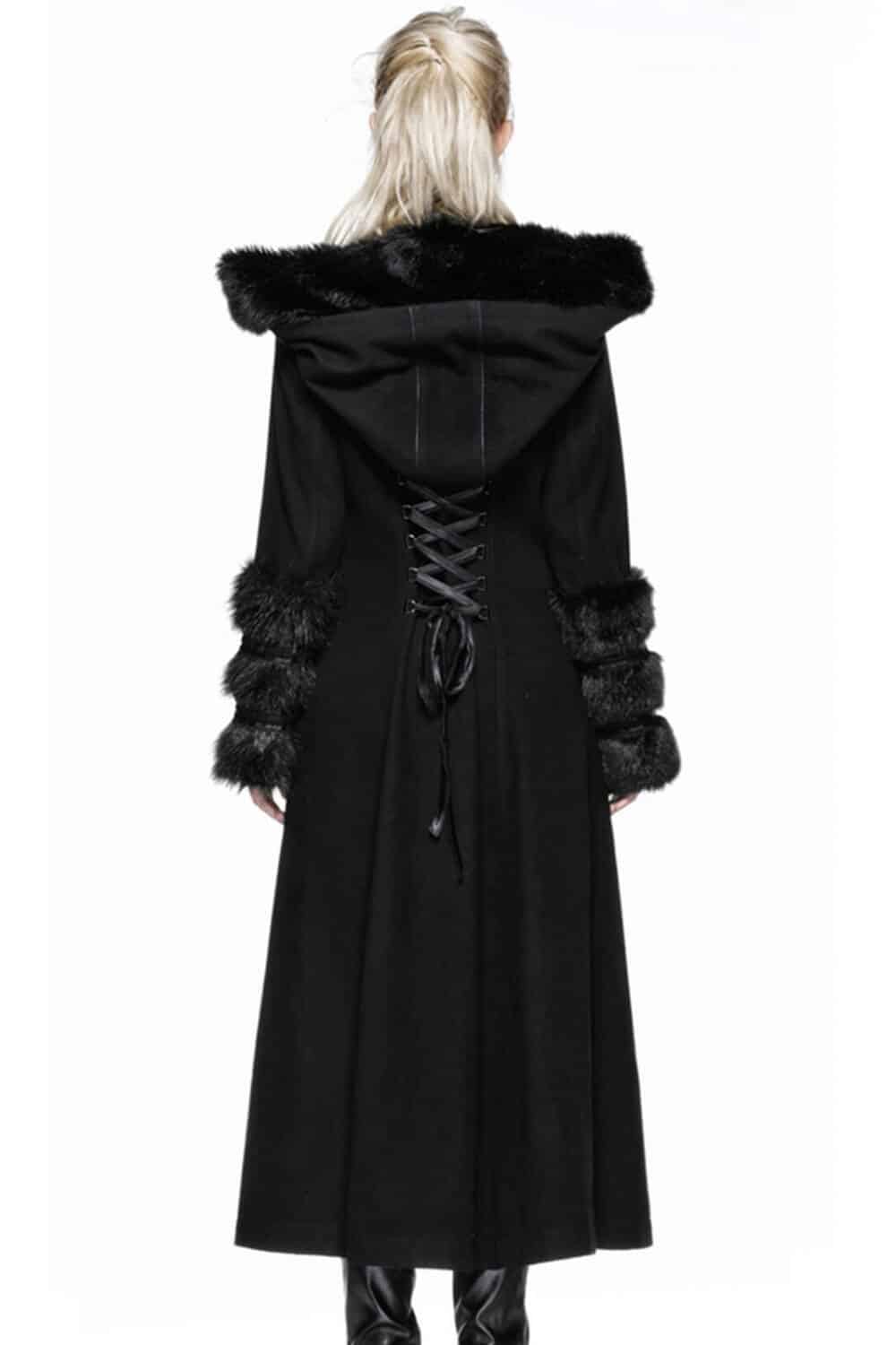 Punk rave reversible coat Frozen Night - Image 7
