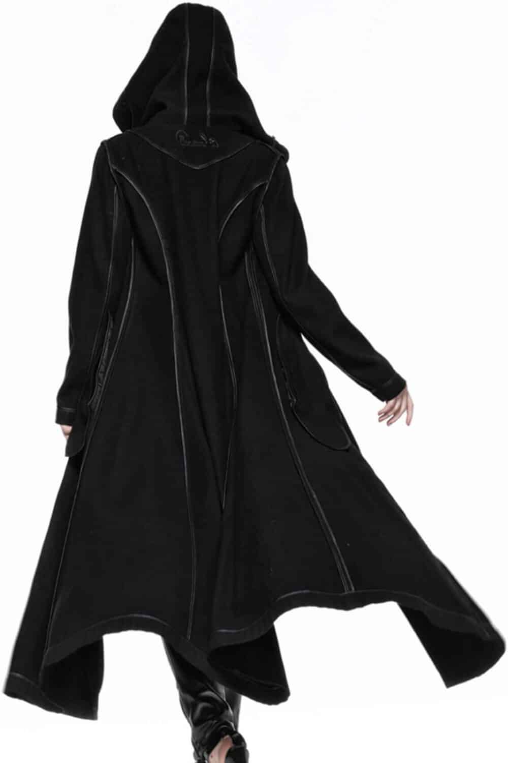 Punk rave reversible coat Frozen Night - Image 9