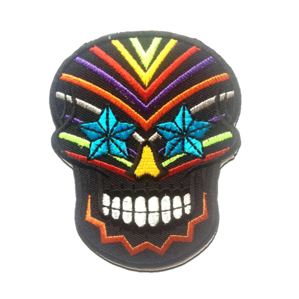 Mad Moonshine Patch Star Eye Skull