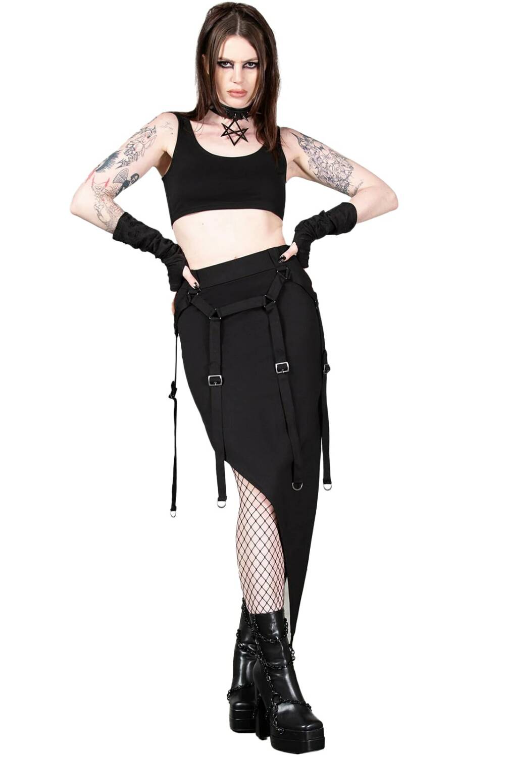 Killstar Skirt Acacias Poison Midi