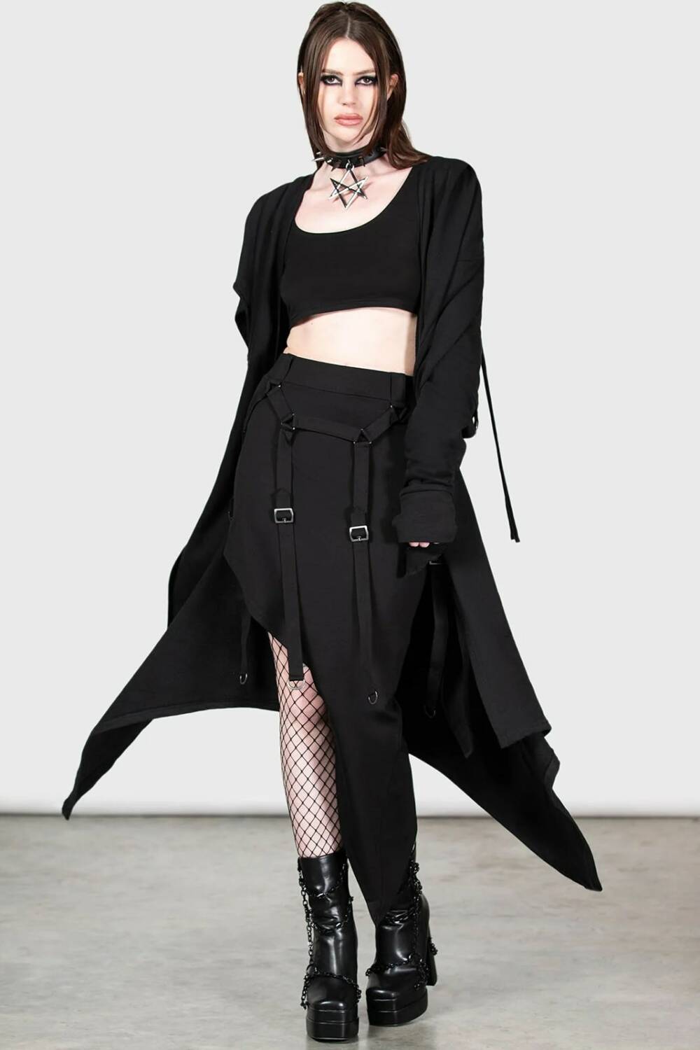 Killstar Skirt Acacias Poison Midi - Image 3