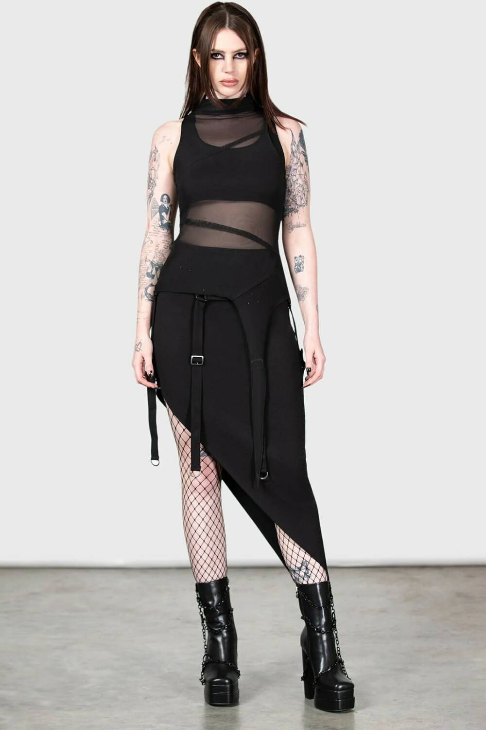 Killstar Skirt Acacias Poison Midi - Image 5