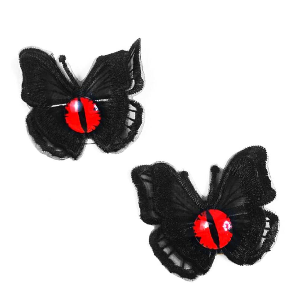 Mad Moonshine hair clips Butterfly Eye
