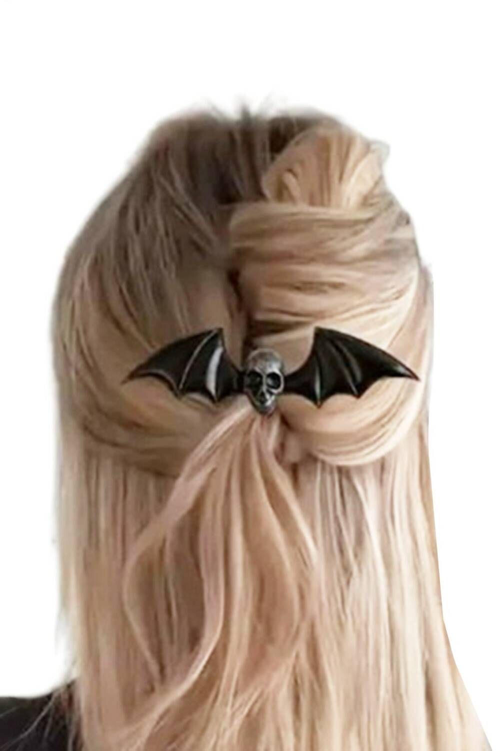 Mad Moonshine Hair Clip Flying Skull