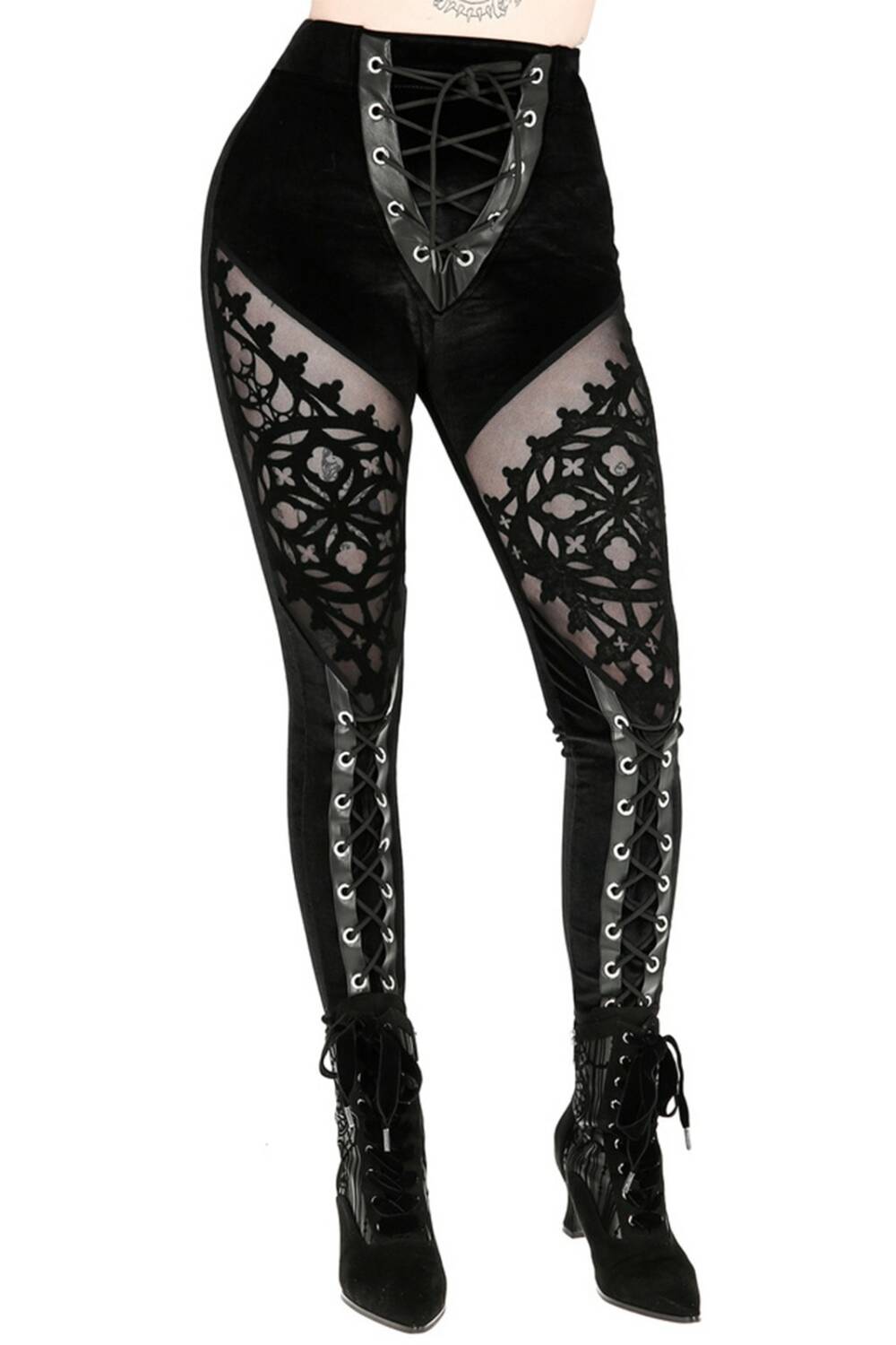 Restyle Legging Rosarium Flocked - Image 3