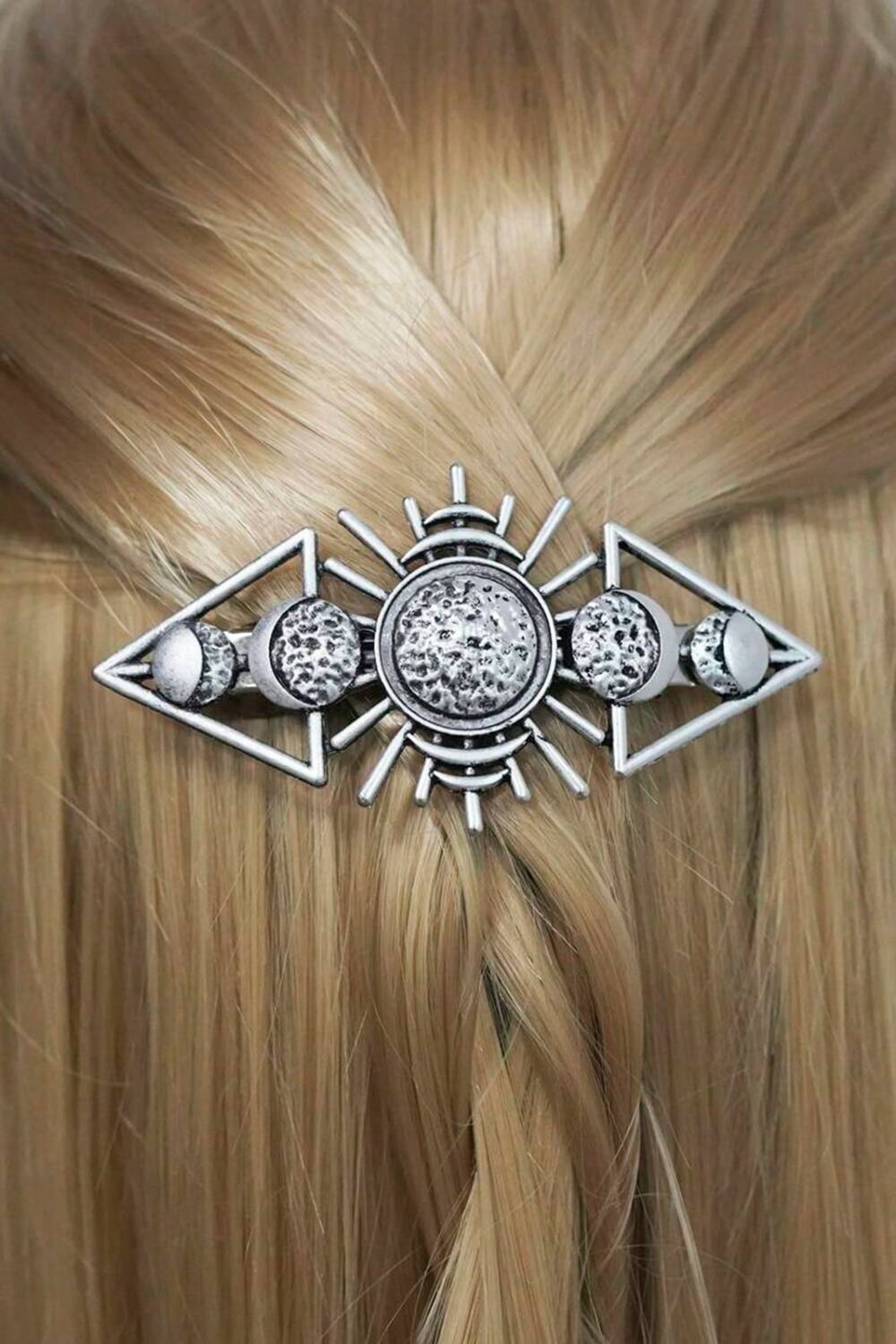 Mad Moonshine hair clip Geo Moon