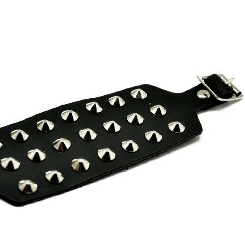 Moonattic rivet bracelet Three Rows Small Cones - Image 2