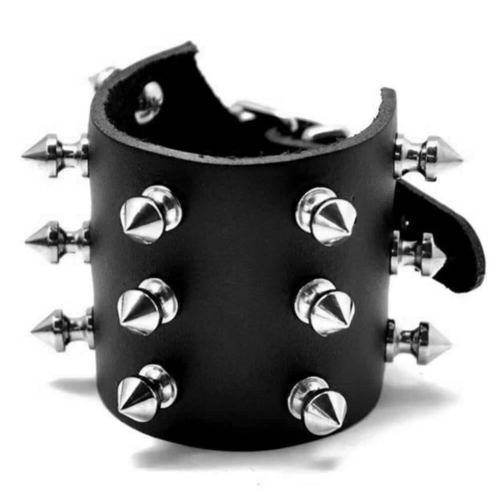 Moonattic rivet bracelet Three Rows US Cones