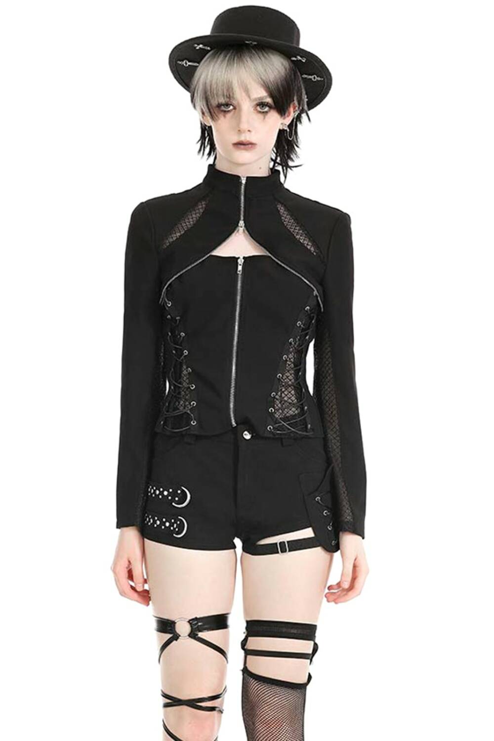 Dark in Love Top Nerve CorsetnShrug