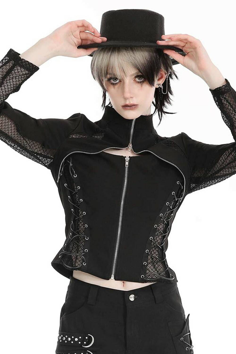 Dark in Love Top Nerve CorsetnShrug - Image 3