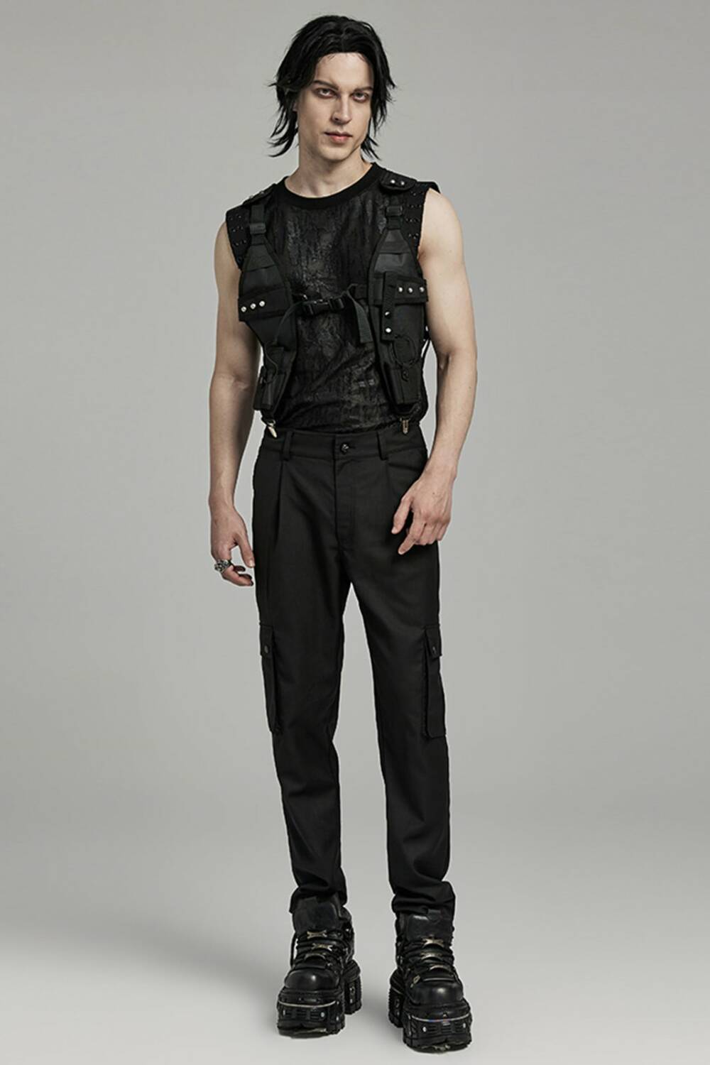 Punk rave pants corporate goth - Image 4