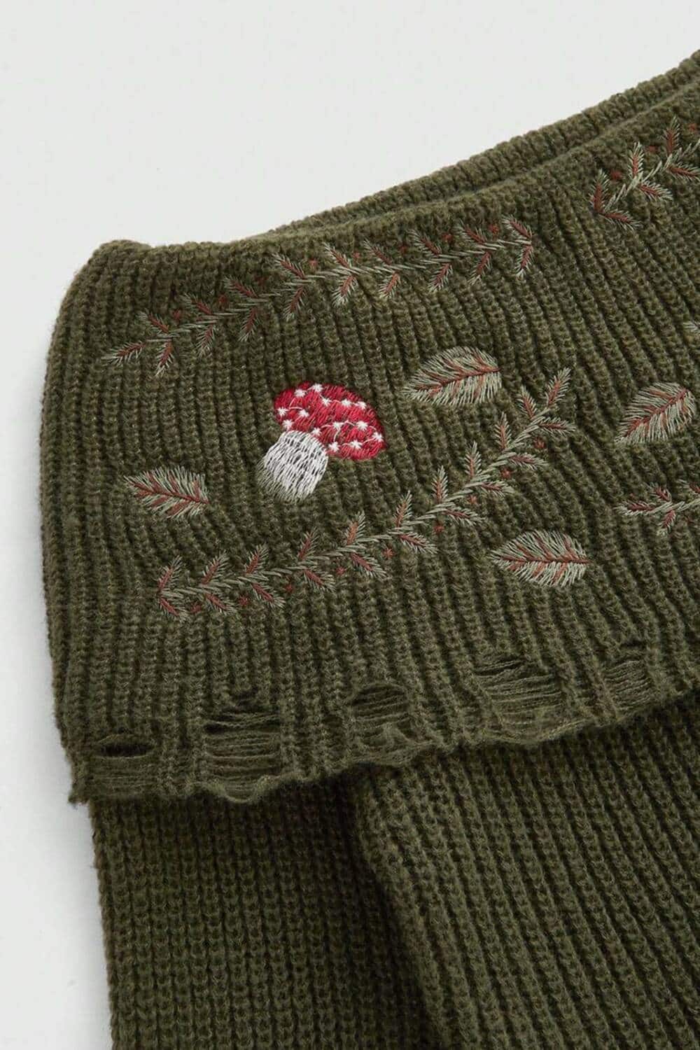 Romwe sweater Fairycore Mushroom - Image 3