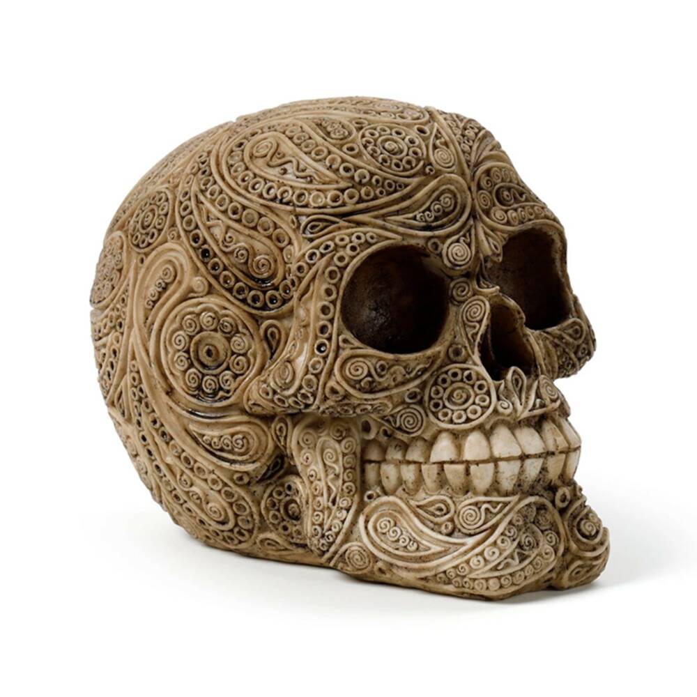 Mad Moonshine Skull Ancient Damascus