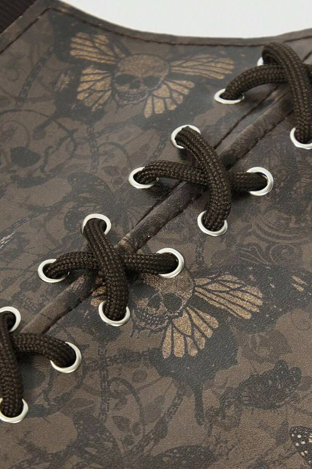 Romwe Butterfly Skull corset belt - Image 4