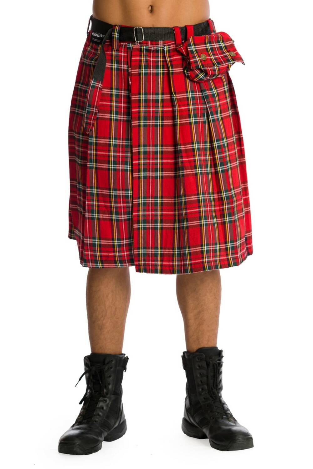 Banned Kilt Red Tartan