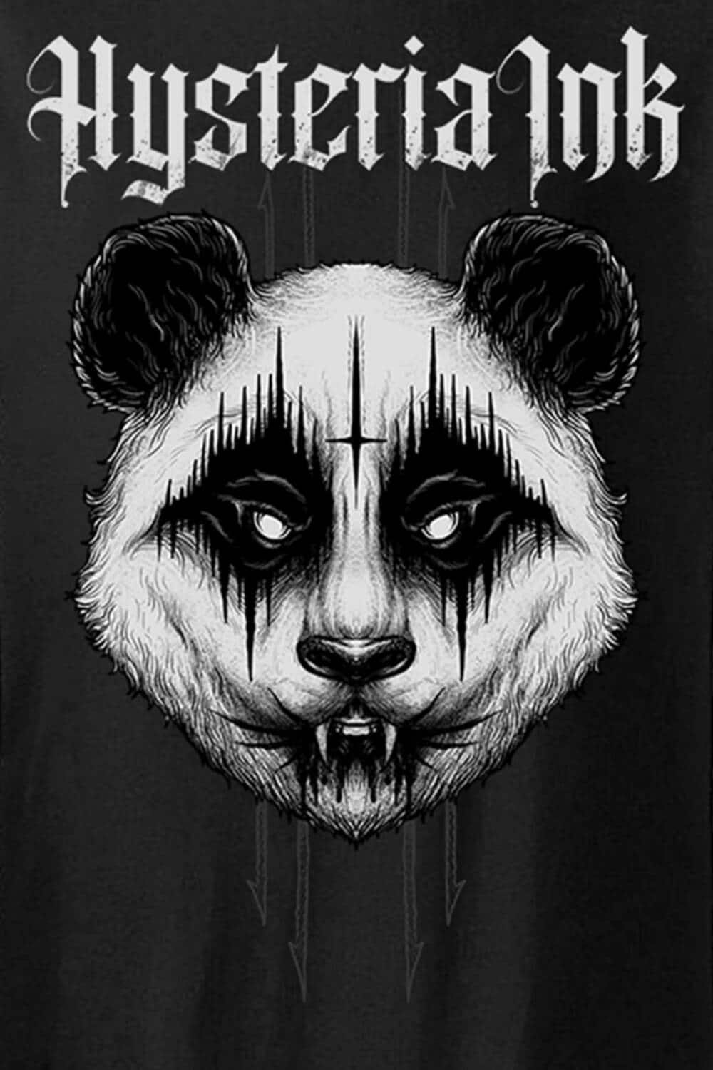 Hysteria Ink T-Shirt Panda - Image 2