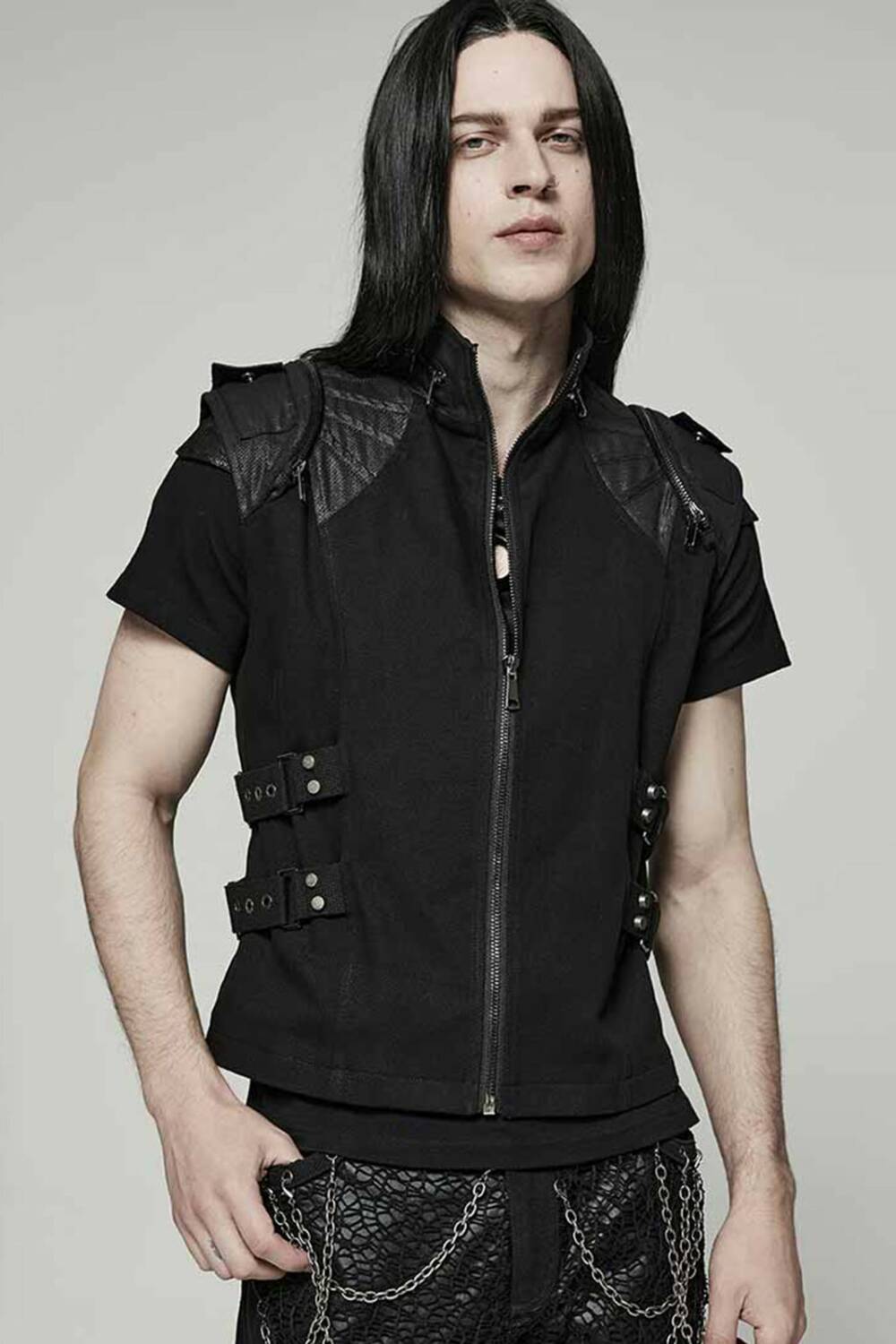 Punk Rave Vest Doom Rider - Image 3