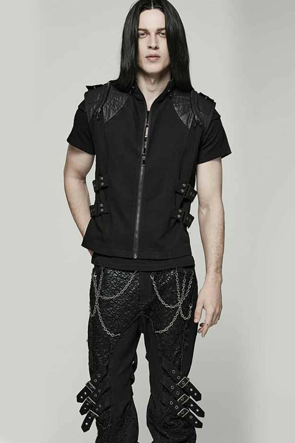 Punk Rave Vest Doom Rider - Image 6