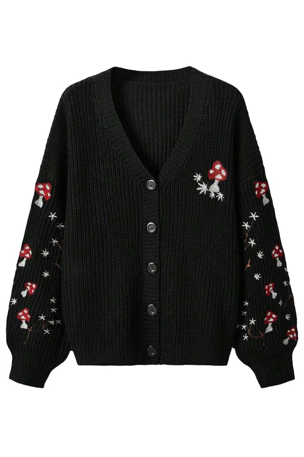 Romwe jacket Mushroom