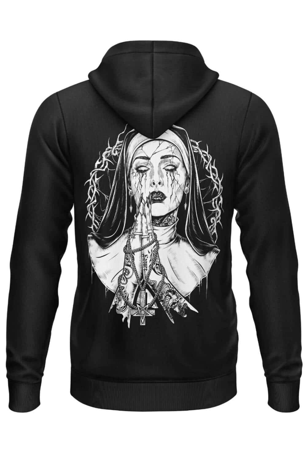 Easure Hoody Demon Nun Backprint