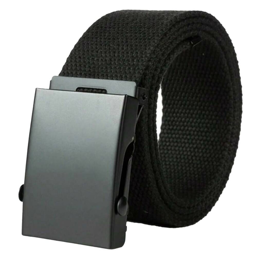 Mad Moonshine Belt Black Plain