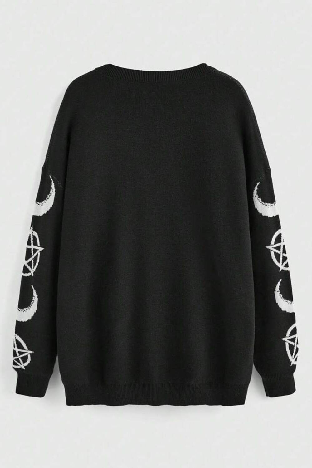 Romwe sweater Satanic Cat - Image 2