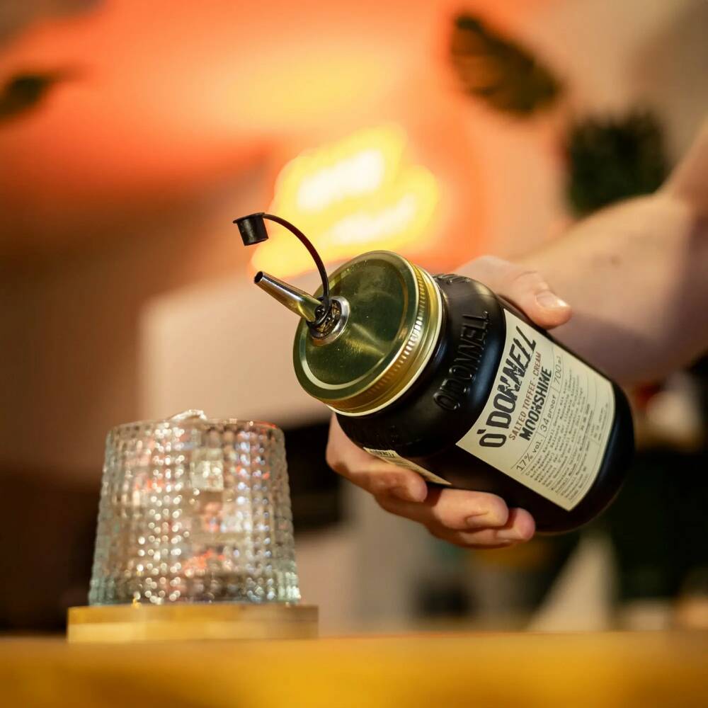 O'Donnell Moonshine Salted Toffee Cream liqueur 0.7 l, 17% vol. - Image 2