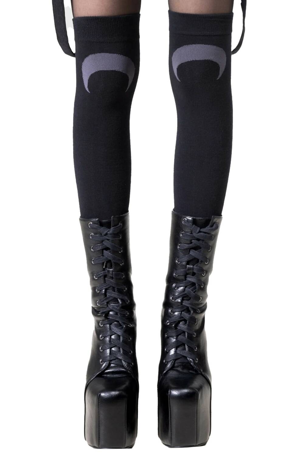 Killstar Kihilist knee socks Lunaloom