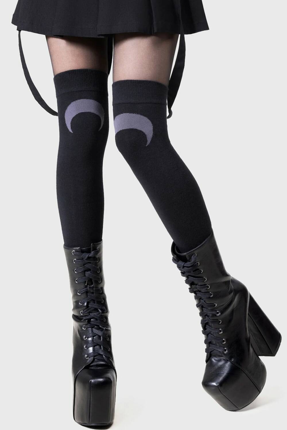 Killstar Kihilist knee socks Lunaloom - Image 2