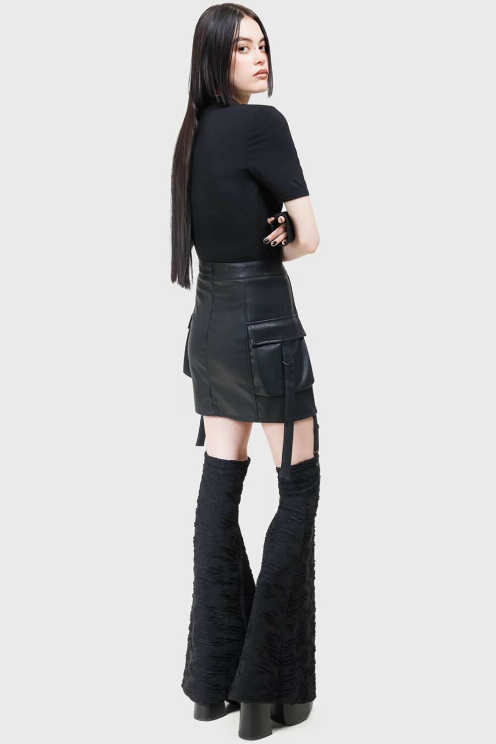 Killstar Kihilist skirt with leg warmers Venomyst - Image 4