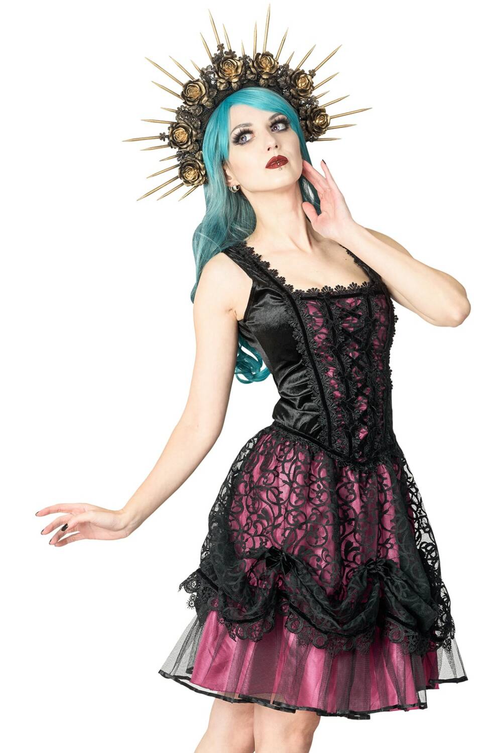 Sinister mini dress Lucretia - Image 3