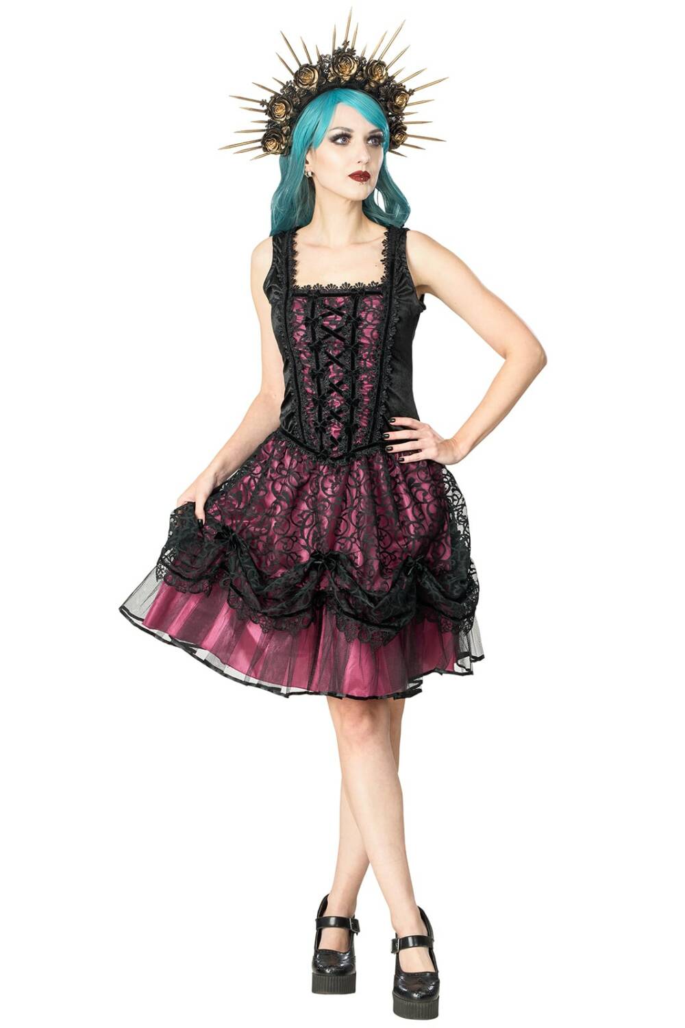 Sinister mini dress Lucretia - Image 4
