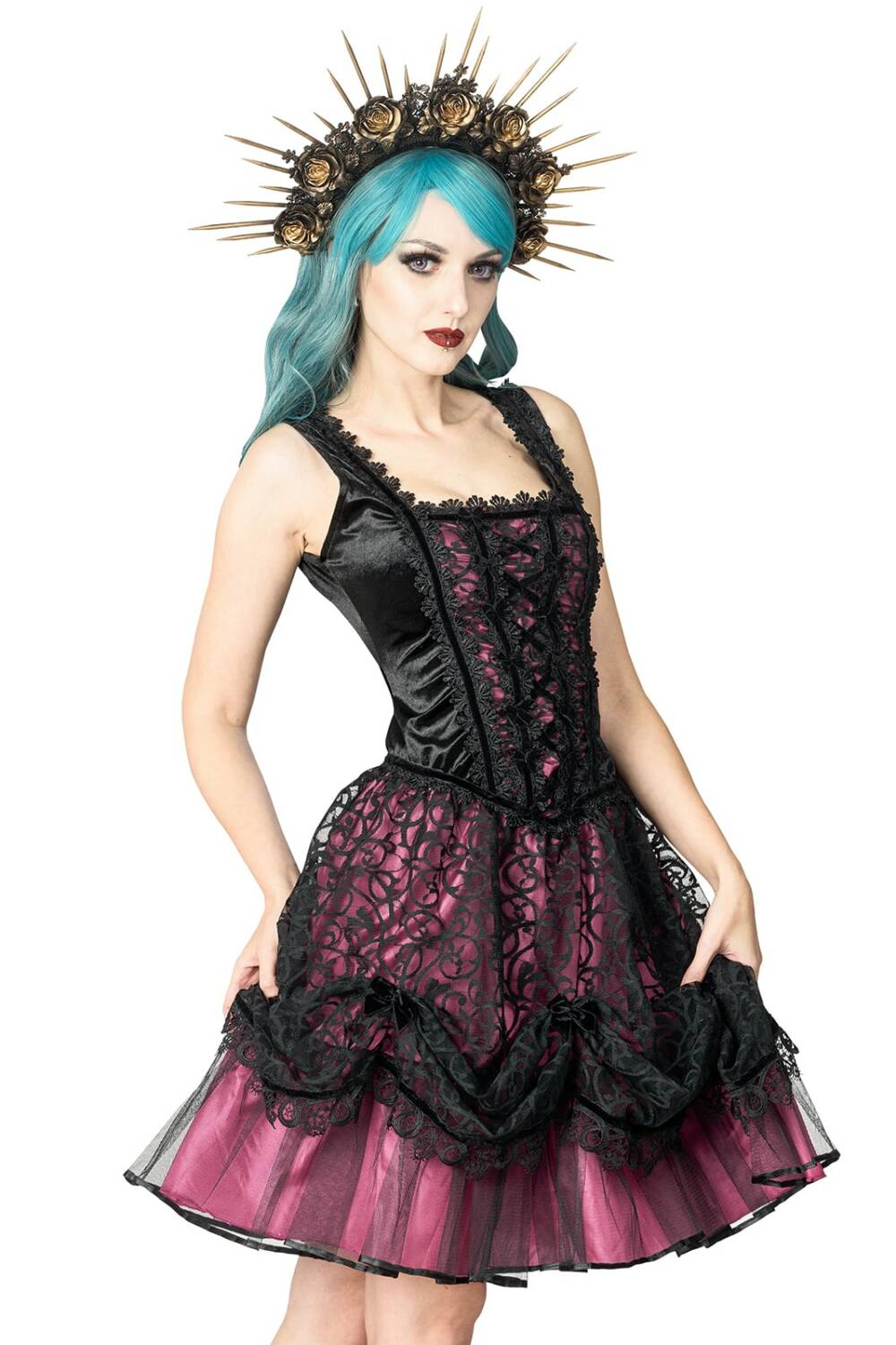 Sinister mini dress Lucretia - Image 5