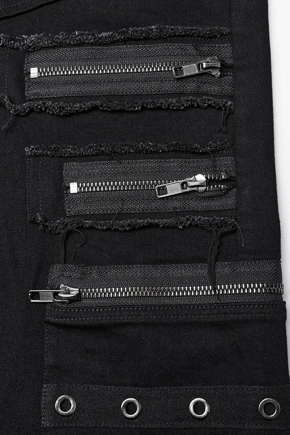 Punk rave bell bottoms Dont Cross My Patch - Image 5