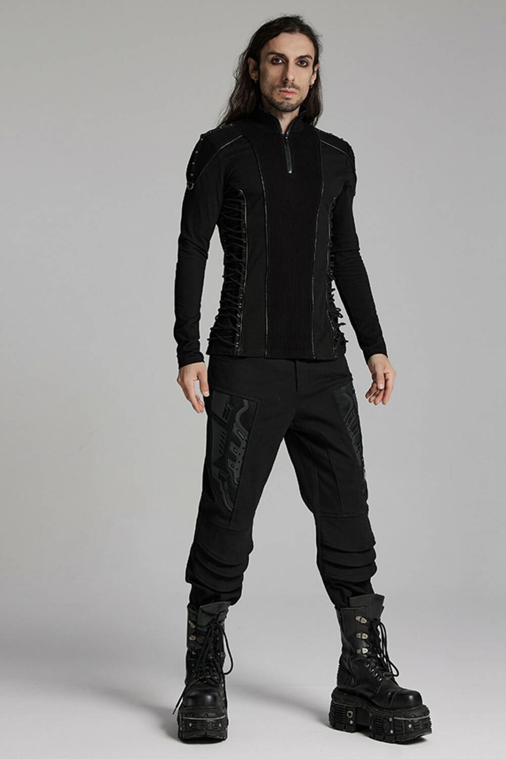 Punk Rave Shirt Dark Racer - Image 4