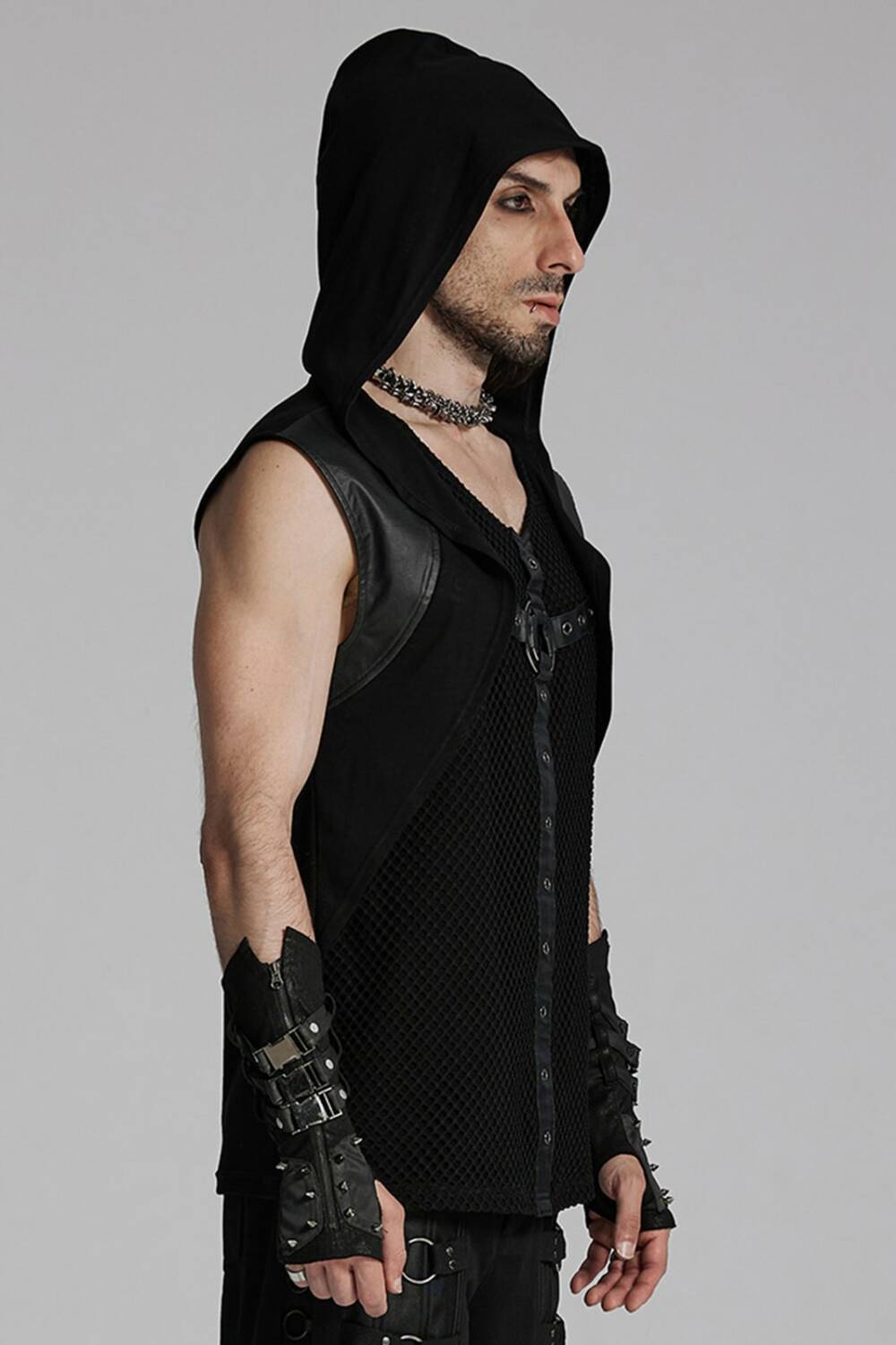 Punk rave hoodie shirt Anakreon - Image 2