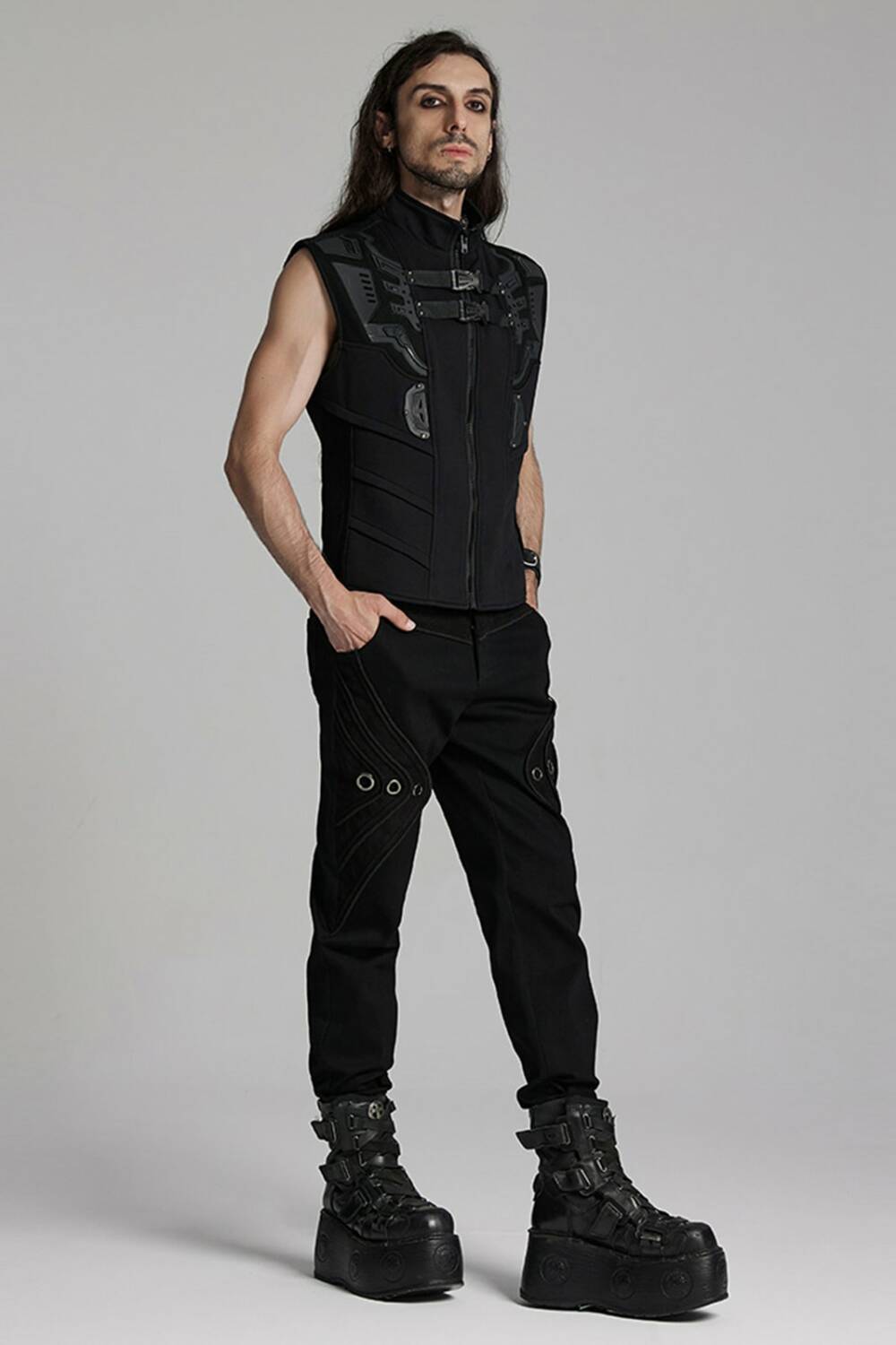 Punk rave vest cyberpunk - Image 4