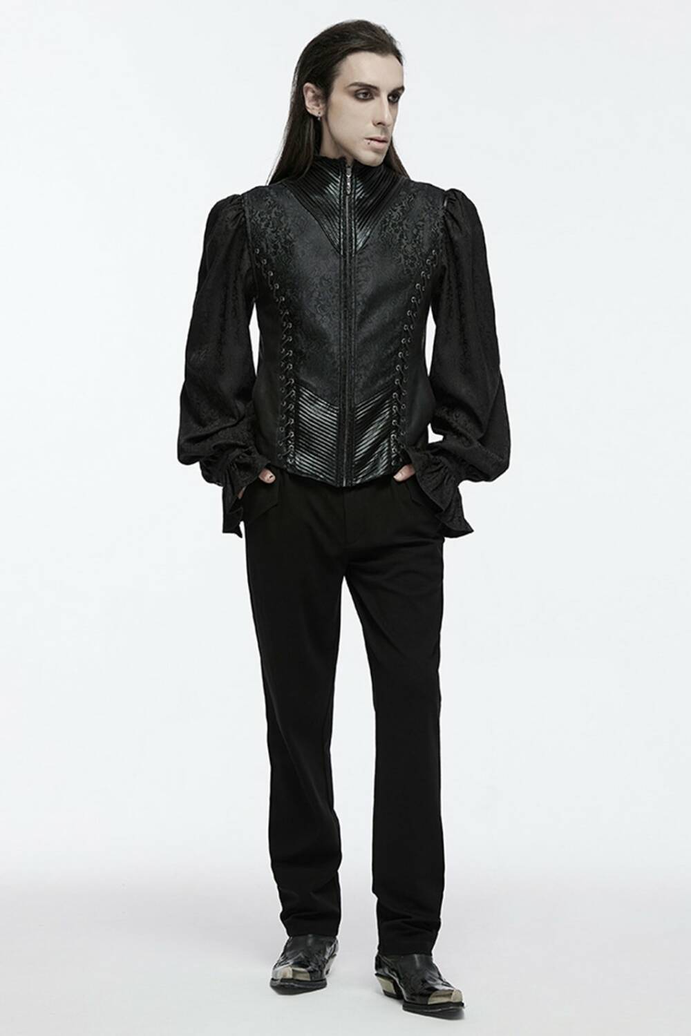 Punk Rave Vest Obsidian Priest - Image 4