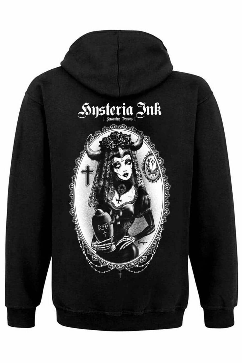 Hysteria Ink Zip-Hoody Screaming Demons Miss Demon