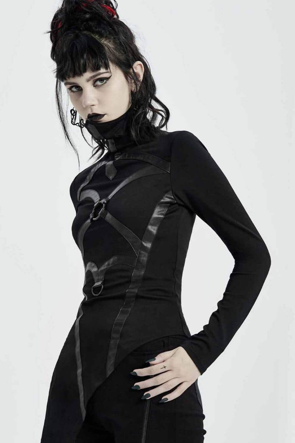 Punk Rave Top Silent Order - Image 5