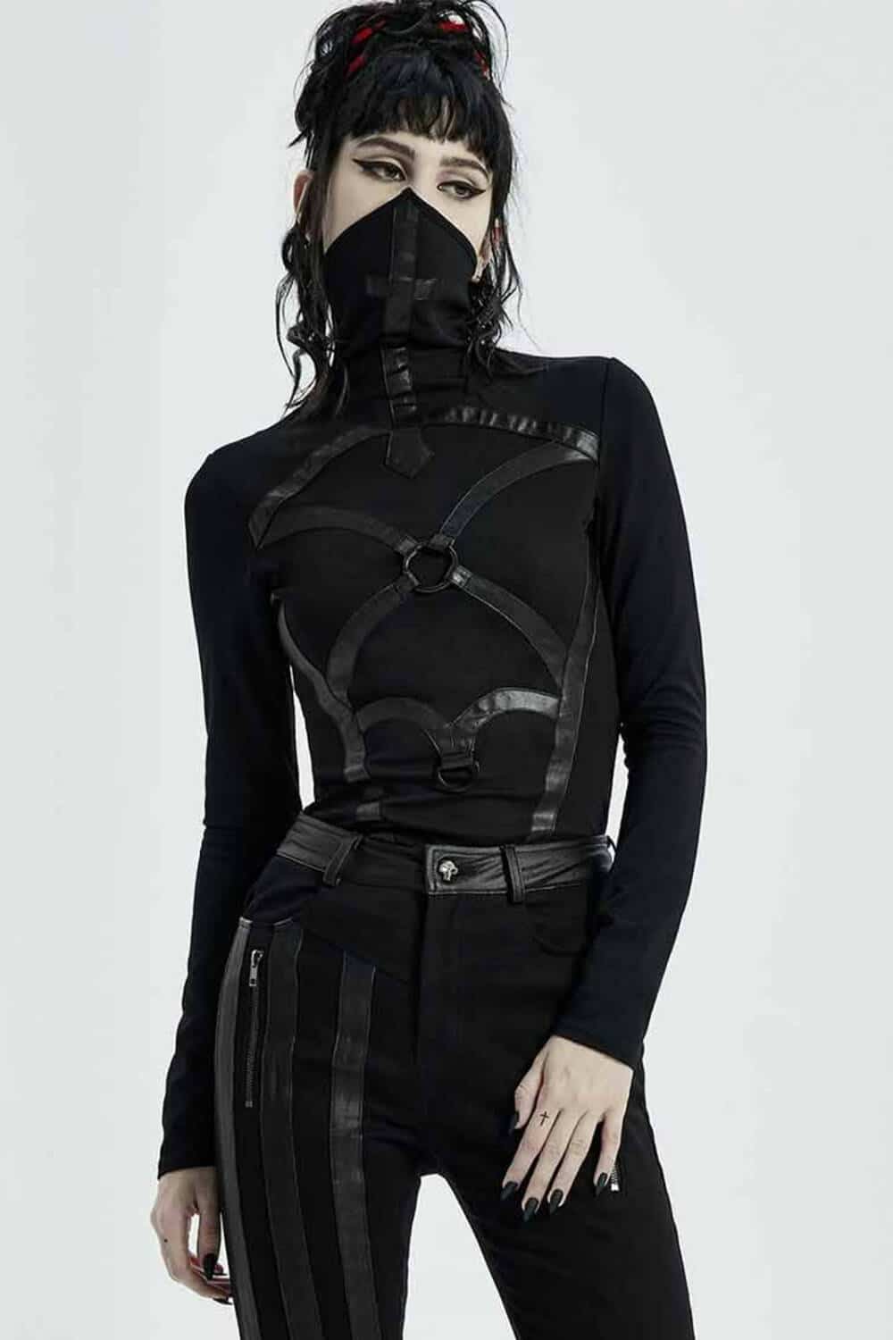 Punk Rave Top Silent Order - Image 6