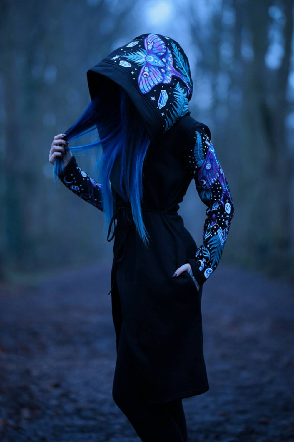 Restyle Hoody Enchanted Forest - Image 3