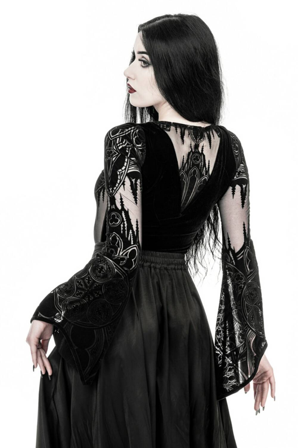 Restyle Body Gothic Chapel V-Neck - Image 2