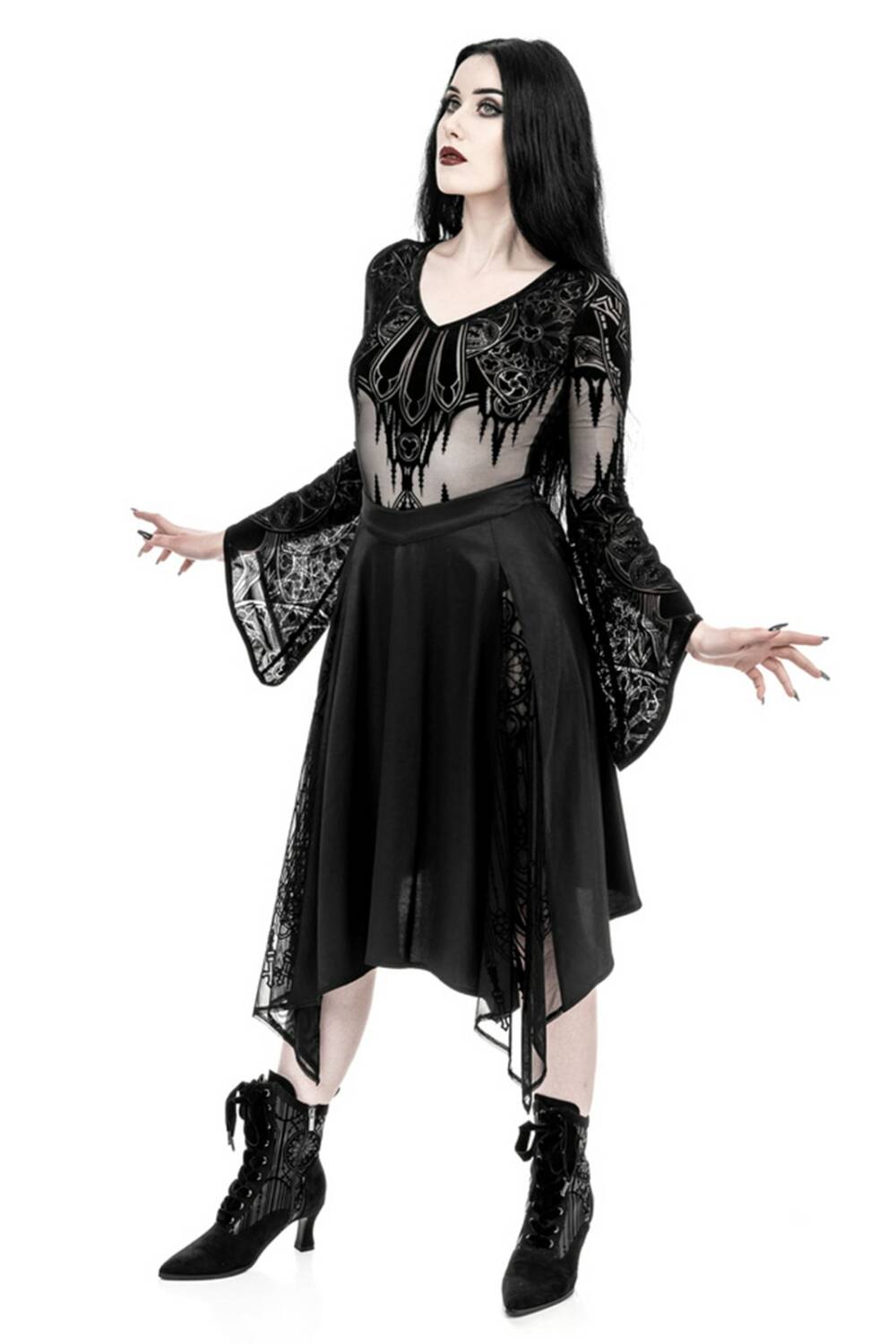 Restyle Body Gothic Chapel V-Neck - Image 5