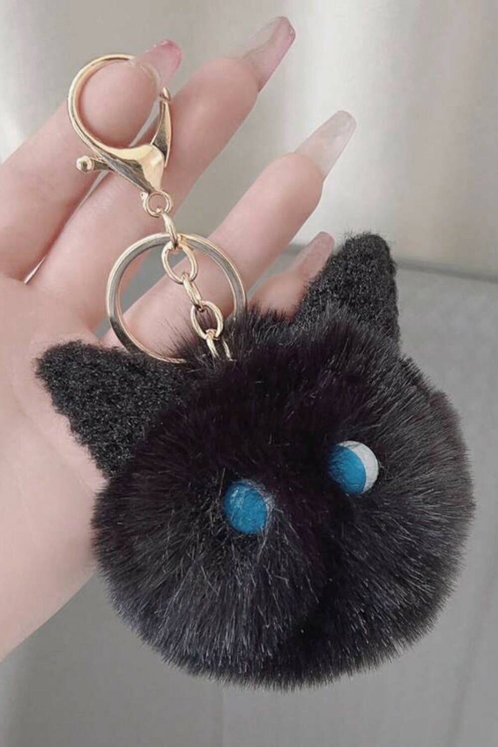 Mad Moonshine key fob Fluffy Cat II