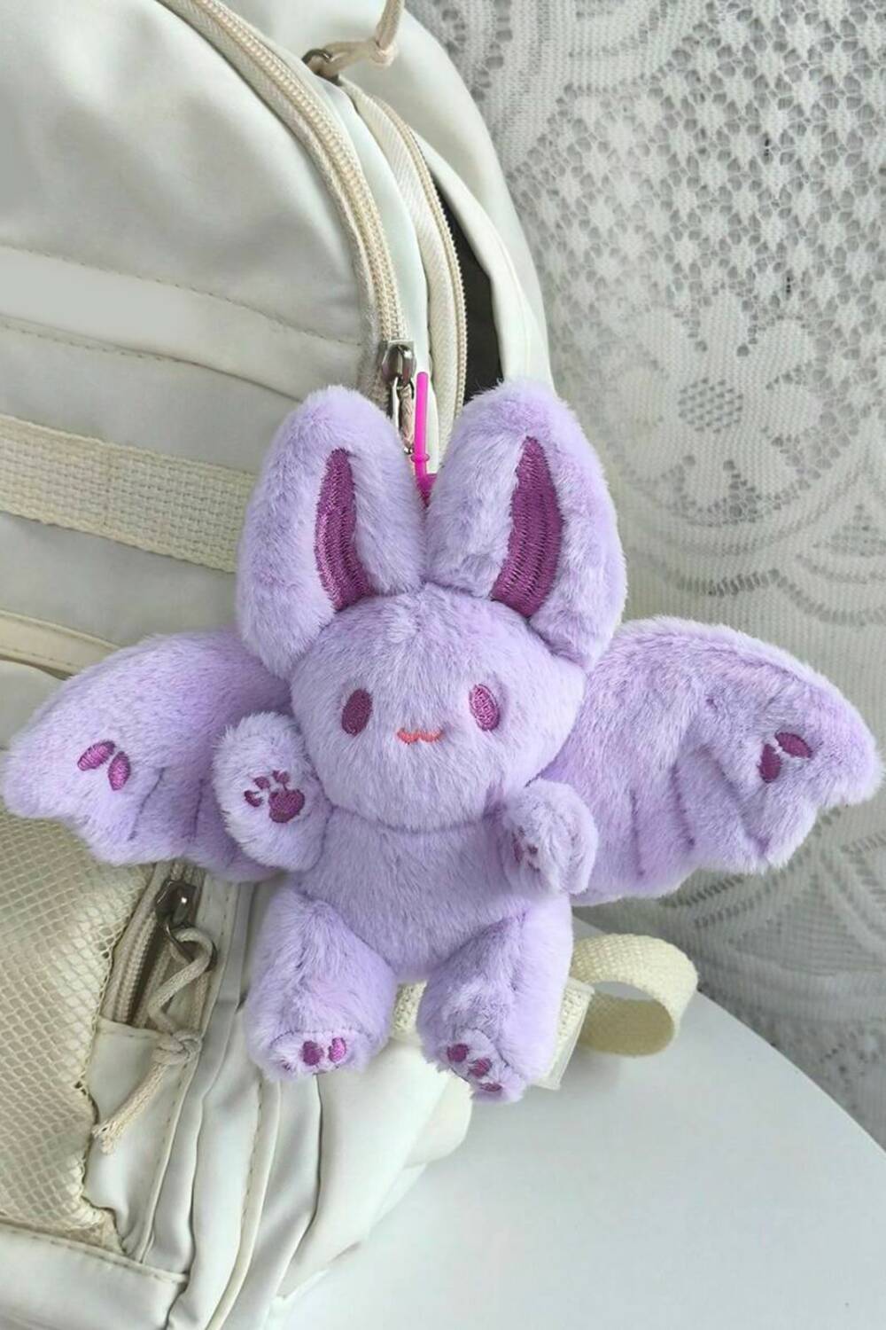 Mad Moonshine Baby Bat bag tag