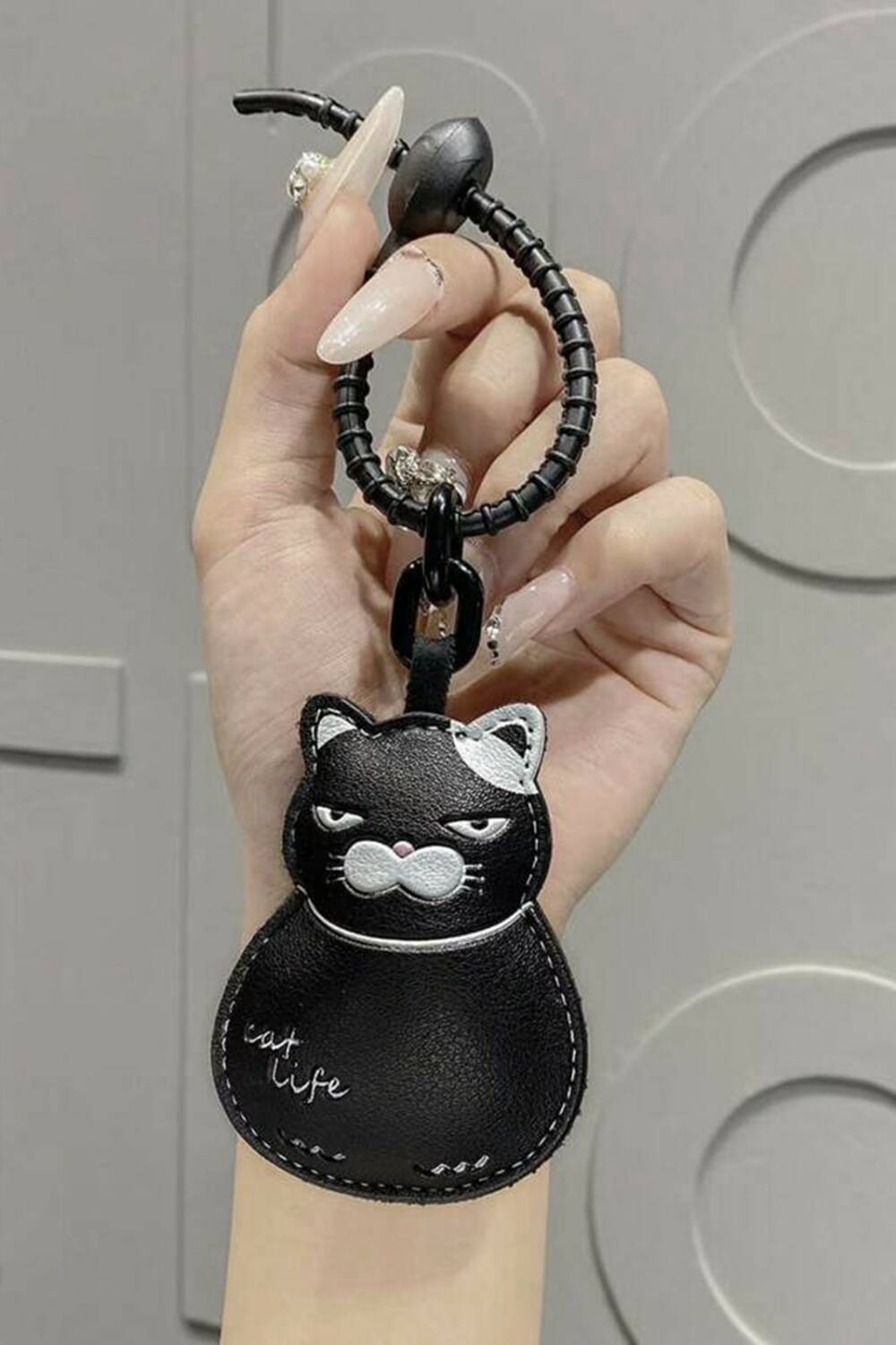 Mad Moonshine key fob Cat Life I