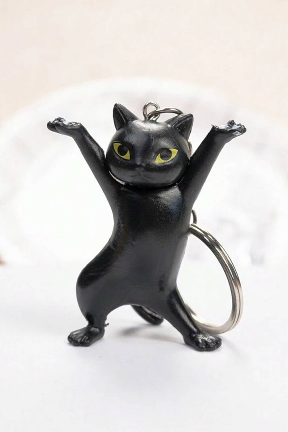 Mad Moonshine key ring Dancing Cat