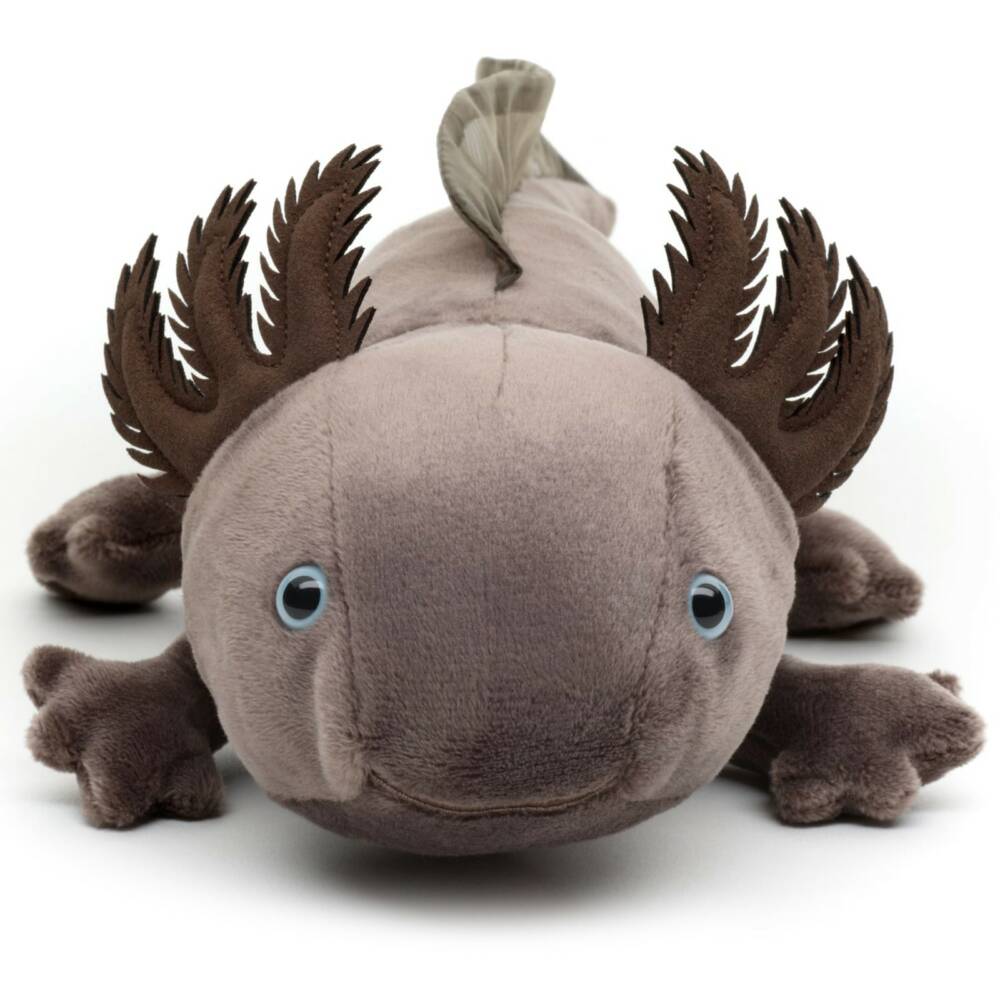 UniToys Brown Axolotl cuddly toy
